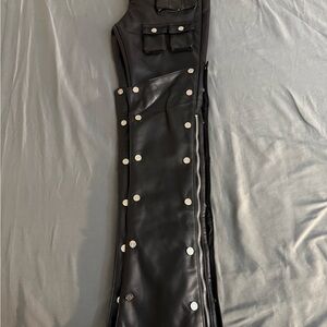 Guapi premium leather denim jeans